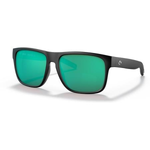 Costa Del Mar Spearo XL with Matte Black Frame and Green Mirror Lenses