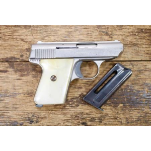 Bryco J-22 22 LR Police Trade-in Pistol White Grips