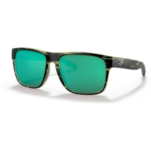 Costa Del Mar Spearo XL with Matte Reef Frame and Green Mirror Lenses