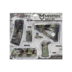Matrix Diversified Magpul MOE AR-15 Vietnam Tiger Stripe Kit w/ 30 Round Magazine (Mil-Spec Stock)