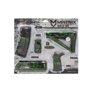 Matrix Diversified Magpul MOE AR-15 Zombie Green Kit with 30 Round Magazine (Mil-Spec Stock)