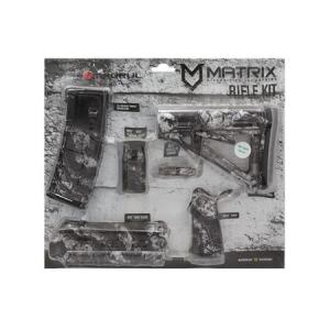 Matrix Diversified Magpul MOE AR-15 Zombie Silver Kit with 30 Round Magazine (Mil-Spec Stock)