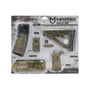 Matrix Diversified Magpul MOE AR-15 A-Tacs FG Camo Kit with 30 Round Magazine (Mil-Spec Stock)