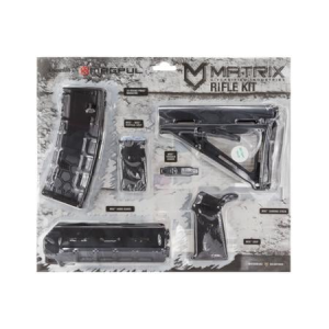 Matrix Diversified Magpul MOE AR-15 Kryptek Typhon Camo Kit with 30 Round Magazine (Mil-Spec Stock)