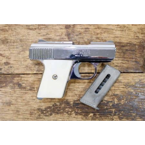 Raven Arms MP-25 25 Auto Police Trade-In Pistol with White Grips