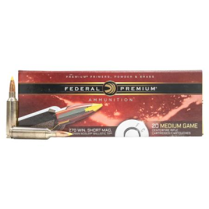 Federal 270 WSM 130 gr Nosler Ballistic Tip 20/Box