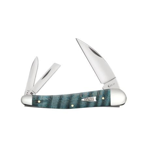 Wrcase Turquoise Curly Maple Seahorse Whittler