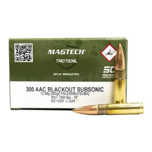 Magtech 300 Blackout Subsonic 200 gr FMJ Tactical 50/Box