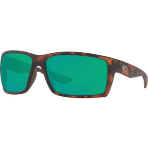 Costa Del Mar Reefton with Matte Retro Tortoise Frames and Polarized Green Lenses