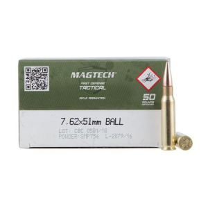 Magtech 7.62x51mm NATO 147 gr FMJ Tactical 50/Box