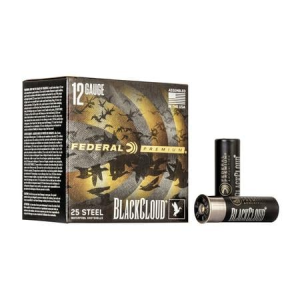 Federal 12 Gauge 3-inch 1-1/4 oz 3 Shot Black Cloud 25/Box