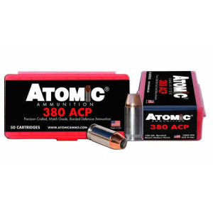 Atomic Ammuntion 380 ACP 100 gr Match Hollow Point 50/Box