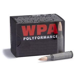Wolf Ammo 223 Rem 62 gr FMJ Polyformance 20/Box