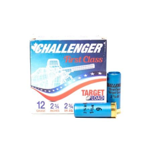 Challenger Ammo 12 Gauge 2 3/4 in 9 Shot Target Load First Class 25/Box