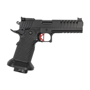 Masterpiece Arms DS9 Hybrid 9mm Competition Ready Pistol with Red Trigger
