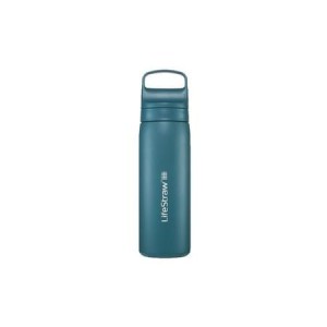 Lifestraw 18 oz GO Stainless Steel Water Bottle with Filter - Laguna Teal