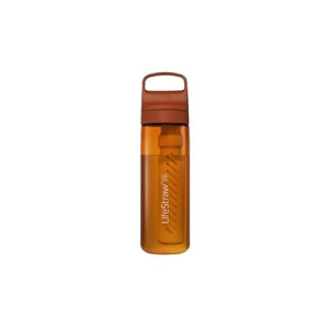 Lifestraw 22 oz GO Series Water Bottle with Filter - Kyoto Orange