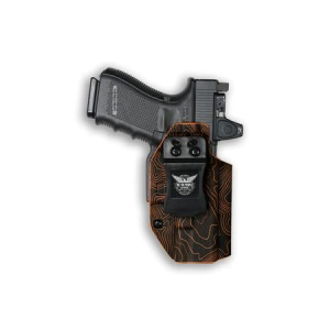 We The People Sig Sauer Right Handed P365 XL Red Dot Optic Cut Topographic Orange IWB Holster