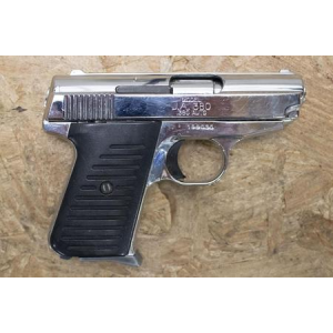 Jimenez Arms JA-380 380ACP Police Trade-In Pistol with Chrome Finish
