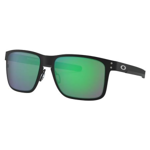 Oakley Holbrook Metal with Matte Black Frame and Jade Iridium Lenses
