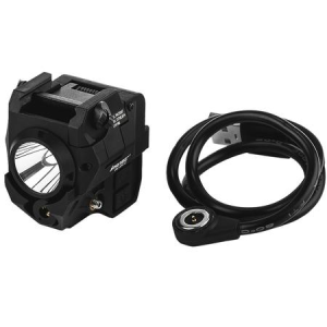 Alliance Consumer Group IProtec RM185LSG Rail-Mount Firearm Light with Green Laser Black 185 Lumen White Light