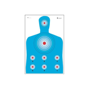 Action Targets Action Target PRCQ1100 Qualification High Visibility Fluorescent Silhouette Paper