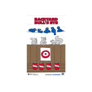 Action Targets Action Target GSBKYARD100 Entertainment Animals/Cans/Target Paper Hanging 23" x 35" Multi-Color 100 Per Box