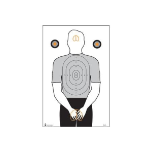 Action Targets Action Target PIC12100 Entertainment Politically Incorrect Silhouette Paper Hanging 23" x 35" Black/Gray/White 100 Per B