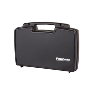 Flambeau Safe Shot Pistol Pack Case Black Polymer Holds 2 Pistols