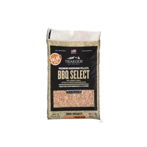 Traeger Grills BBQ Select Hardwood Pellets 30lb Bag