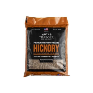 Traeger Grills Hickory Hardwood Pellets 20lb Bag