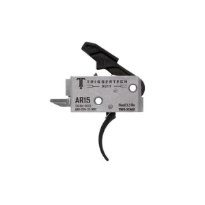 Triggertech AR-15 Duty Trigger - Two Stage Curved Black