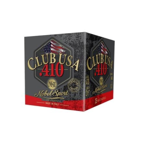 NobelSport 410 Gauge 2 1/2 in 8 Shot Club USA 25/Box
