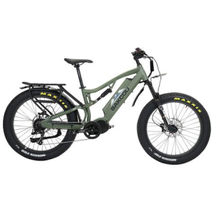 Bakcou E-bikes Storm 25 Medium Matte Black 17" w/Stand Over Height of 30.50" Frame