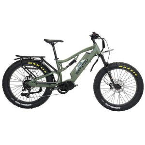 Bakcou E-bikes Storm 25 Large Matte Army Green 19" w/Stand Over Height of 30.50" Frame