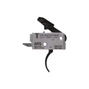 Triggertech Duty Mil-Spec Two-Stage Curved 5.5 lbs Draw Weight Fits AR-15