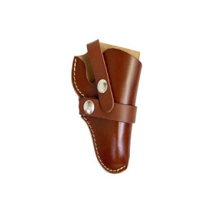 Hunter Company Inc 1100 Series Belt OWB Chestnut Tan Leather Holster for SA/DA Revolver with 2-3.50" Barrel (Right Hand)Size 7