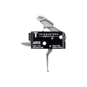 Triggertech Competitive Stainless Flat Single-Stage 3 lbs Fixed for AR-15