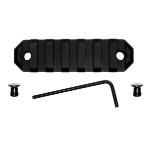 Grovtec 3 Inch 7 Slot Keymod Black Anodized