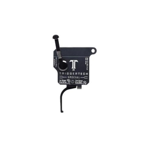 Triggertech Special Two-Stage Flat Trigger with 1-3.50 lbs Draw Weight Black Finish for Remington 700 Right