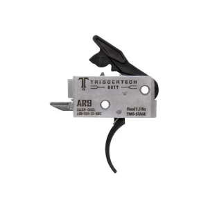 Triggertech Duty Curved Trigger Two-Stage 3.50 lbs Draw Weight Fits AR-9