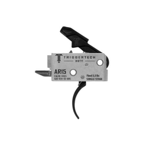 Triggertech Duty Mil-Spec Single-Stage Curved 5.5 lbs Draw Weight Fits AR-15