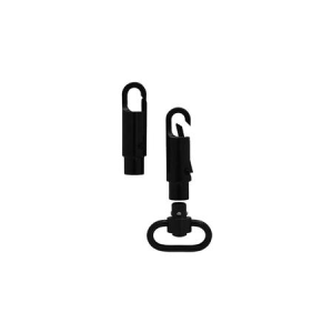 Grovtec Snap Hook Swivel Adapter Push Button Black