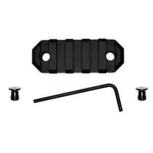 Grovtec 2.2 Inch 5 Slot Keymod Black Anodized