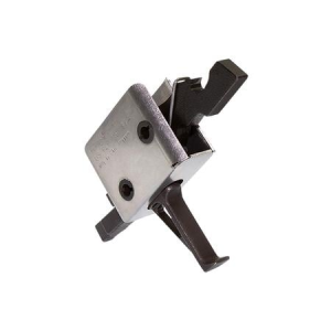 Cmc Triggers Drop-In Single-Stage Flat Trigger w/ 3.50 lbs Draw Weight & Black/Silver Finish