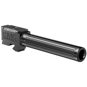 Cmc Triggers Match Precision 9mm Luger 4.48" fits Glock 17 Gen 3-4 Black DLC Fluted