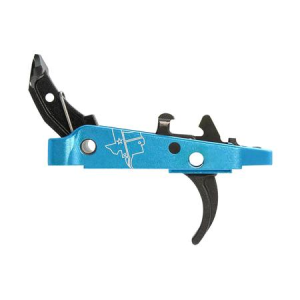 Cmc Triggers Drop-In Trigger Group 2.0 Single-Stage Curve with 3.50 lbs Draw Weight Black w/ Blue Housing