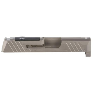 Grey Ghost Precision GGP365 Version 1 Slide Fits Sig P365, Optic Cut Compatible w/Sig RomeoZero & Shield RMS-C, Aggressive Front & Rear Serra
