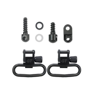 Grovtec Swivel Set Rifle 1.25" Black Phosphate Ruger 10/22