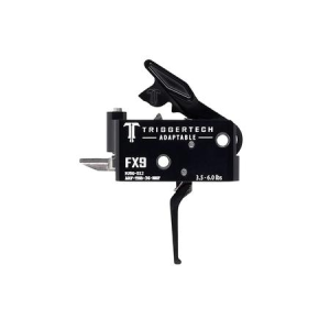 Triggertech Adaptable Two-Stage Flat Trigger with 3.50-6 lbs Draw Weight & Black PVD Finish for FN FX9